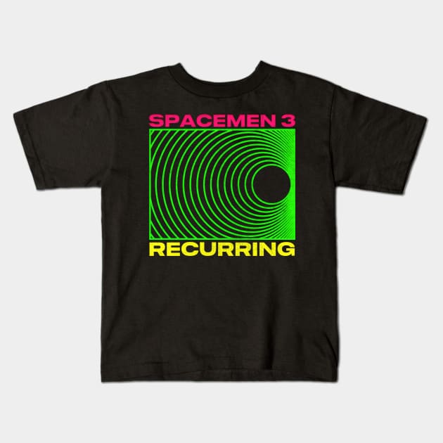 Spacemen 3 ∆∆∆∆∆∆ Recurring ∆∆∆∆∆ Original Fan Art Design Kids T-Shirt by DankFutura